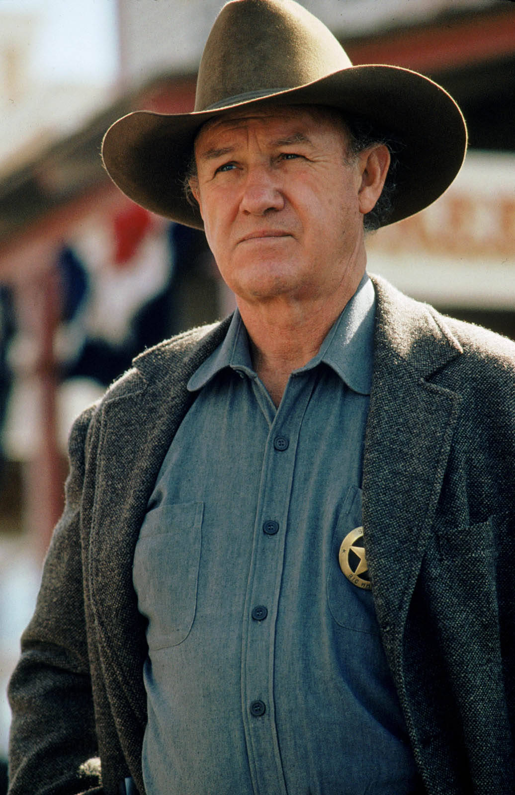 Cowboy Cop Gene Hackman Background