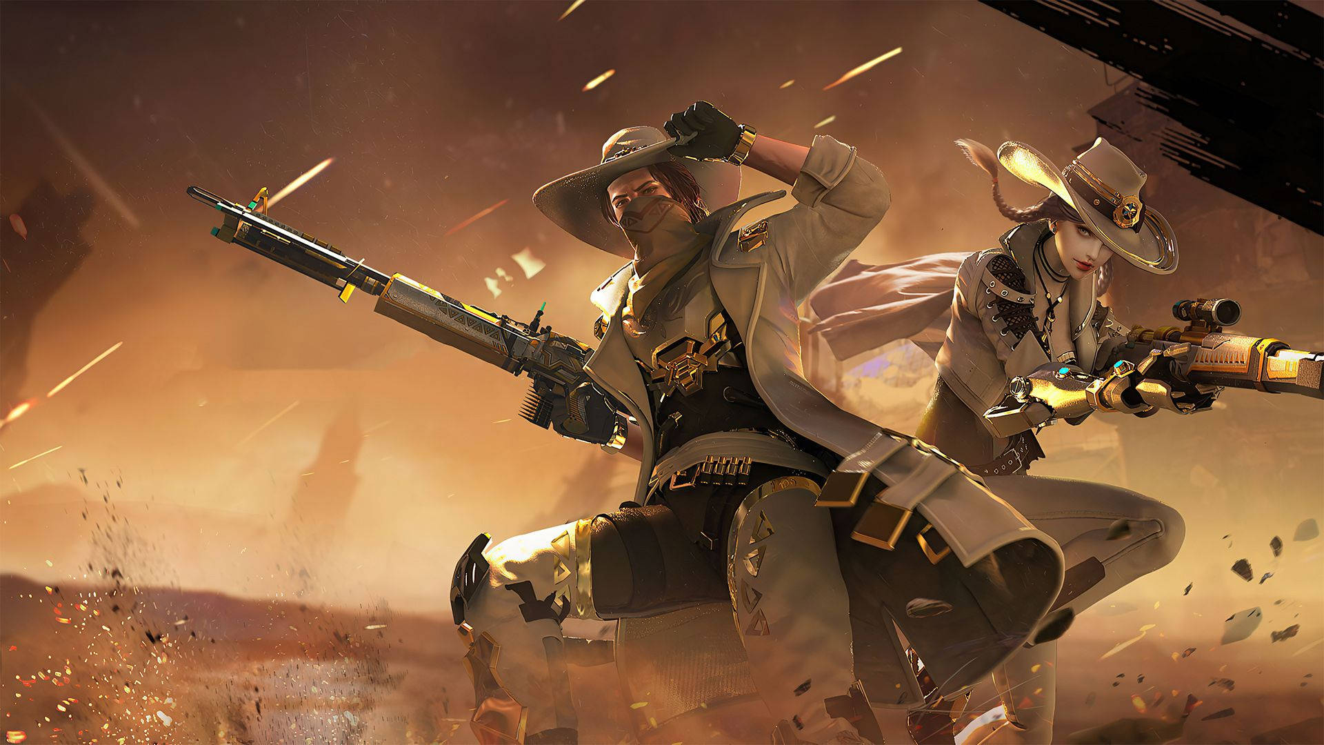 Cowboy Free Fire 2021 Characters Background
