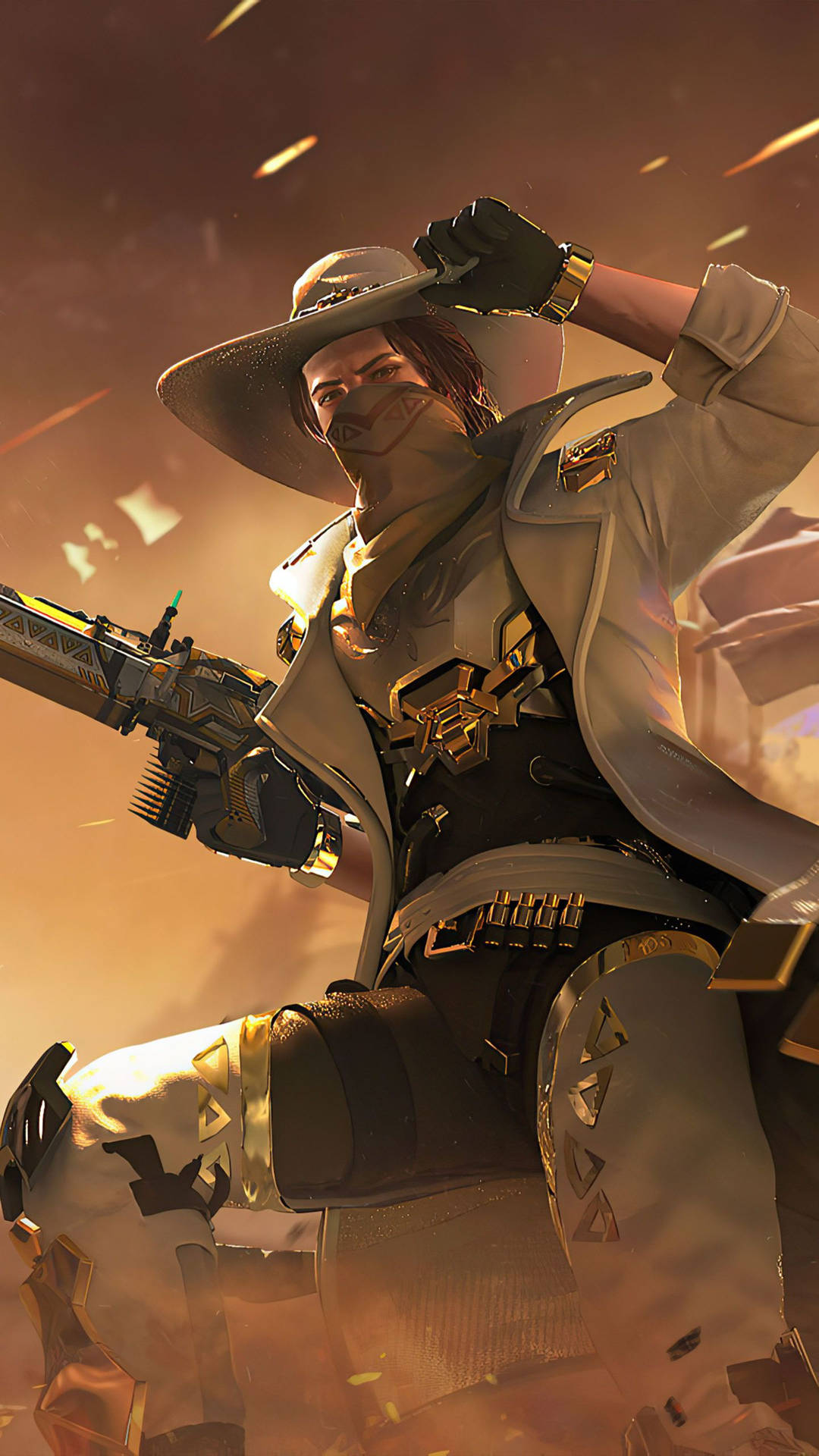 Cowboy Free Fire Character Background
