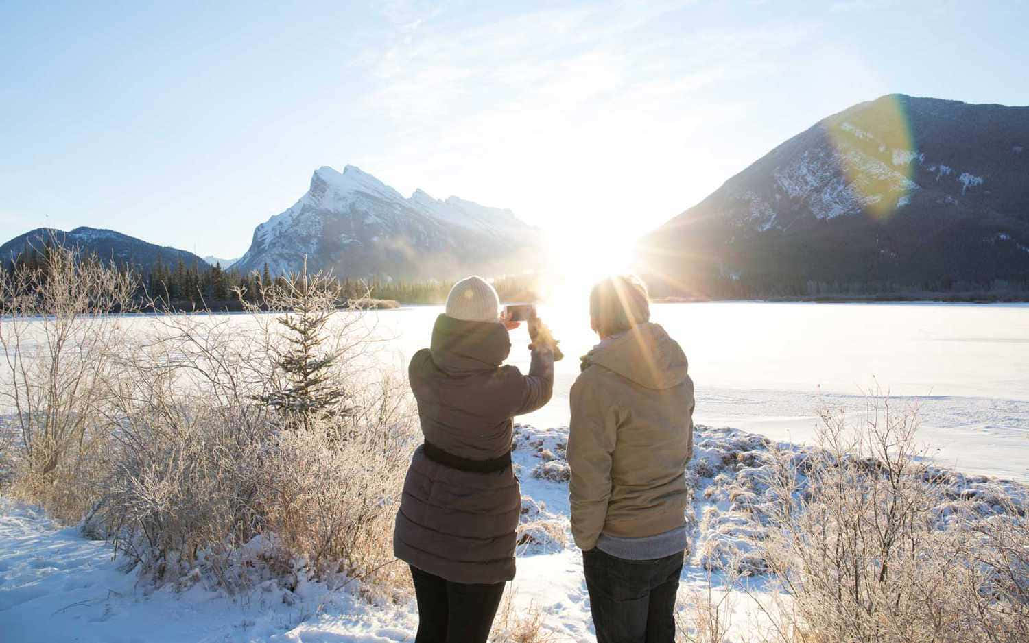 Cozy Winter Aesthetic Golden Hour Photography