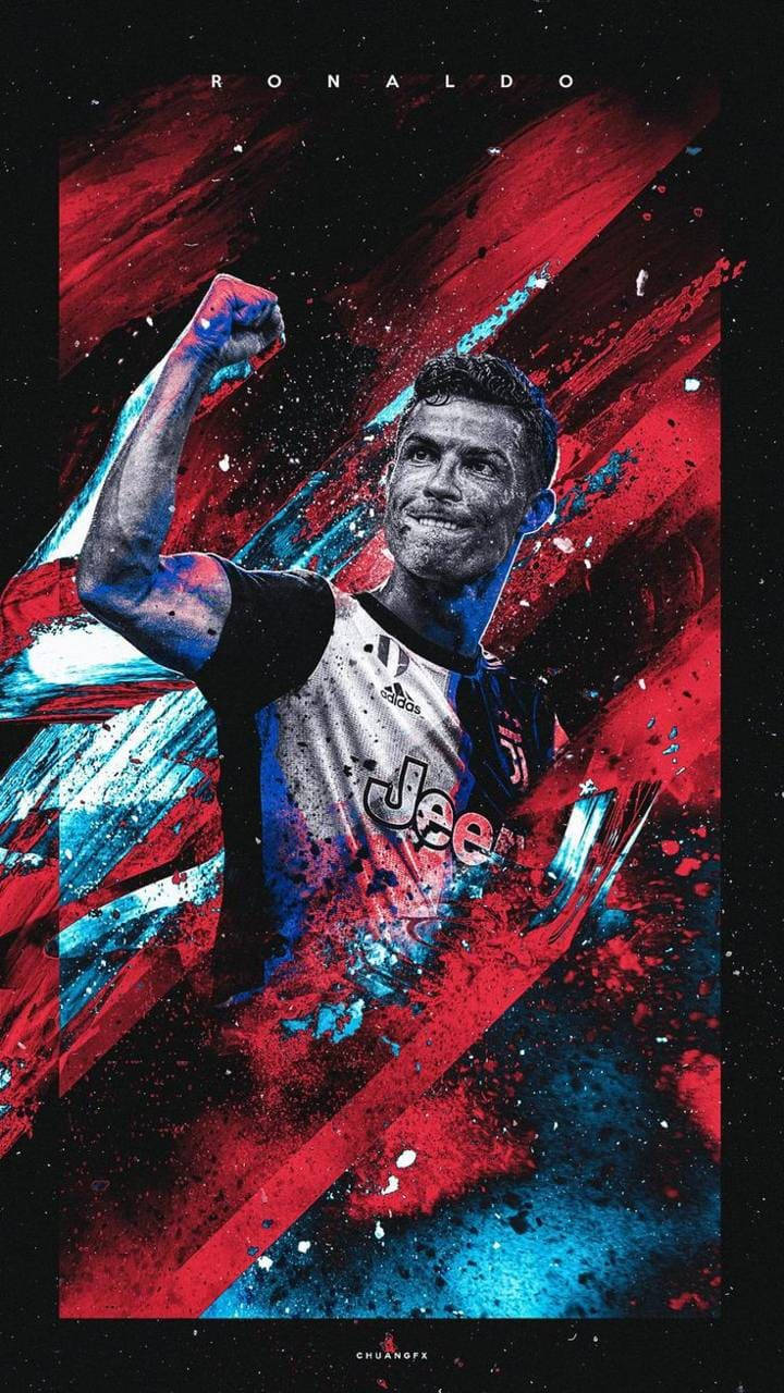 Cr7 Cool Abstract Fanart Background