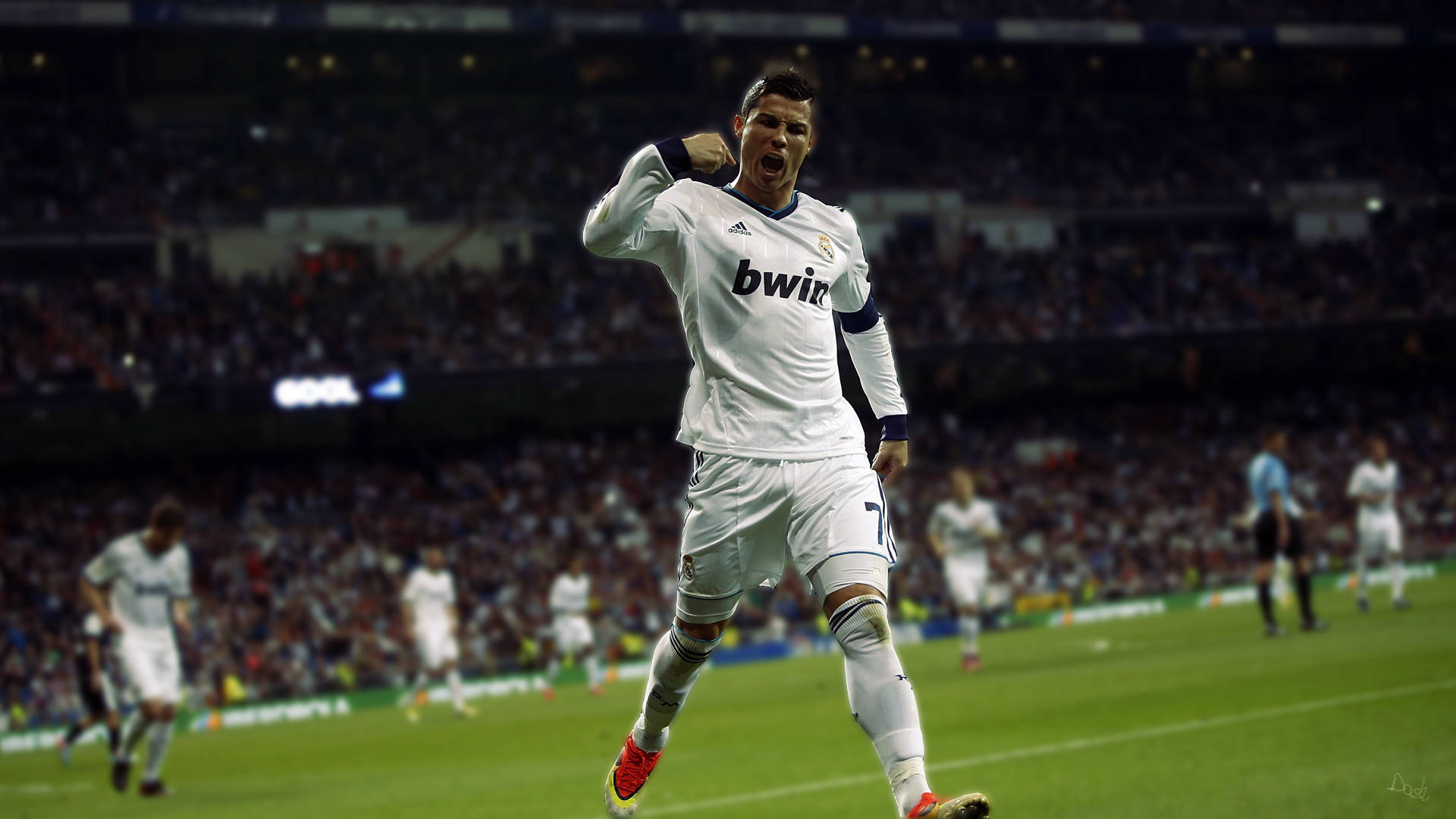 Cr7 Victory Shout Background