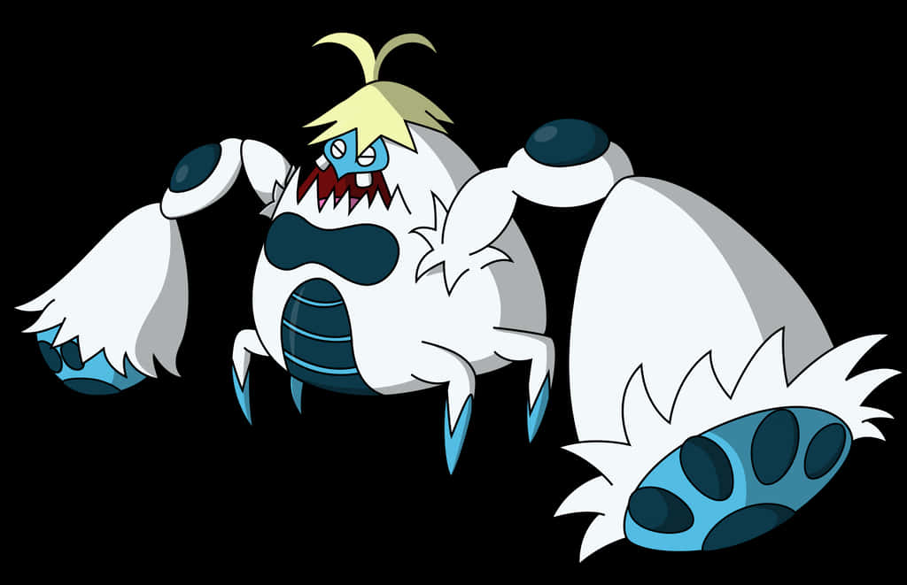 Crabominable With Large Arms Background