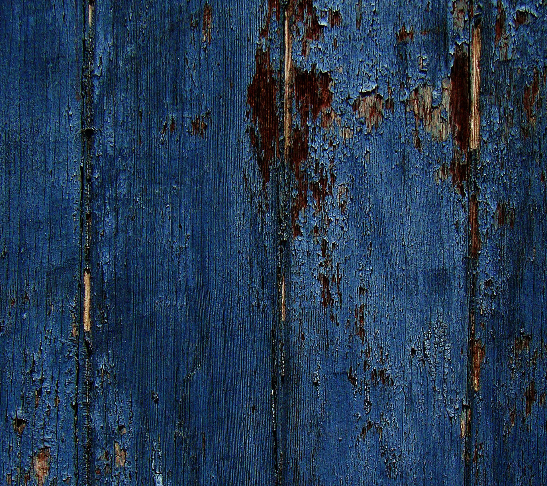 Cracked Blue Paint Material Texture Background