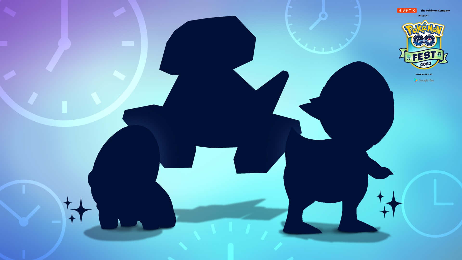 Cranidos, Shieldon, And Porygon In Action Background