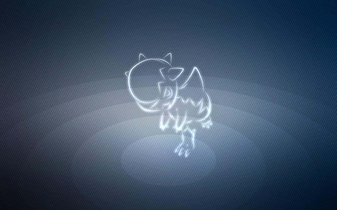 Cranidos White Outline Background