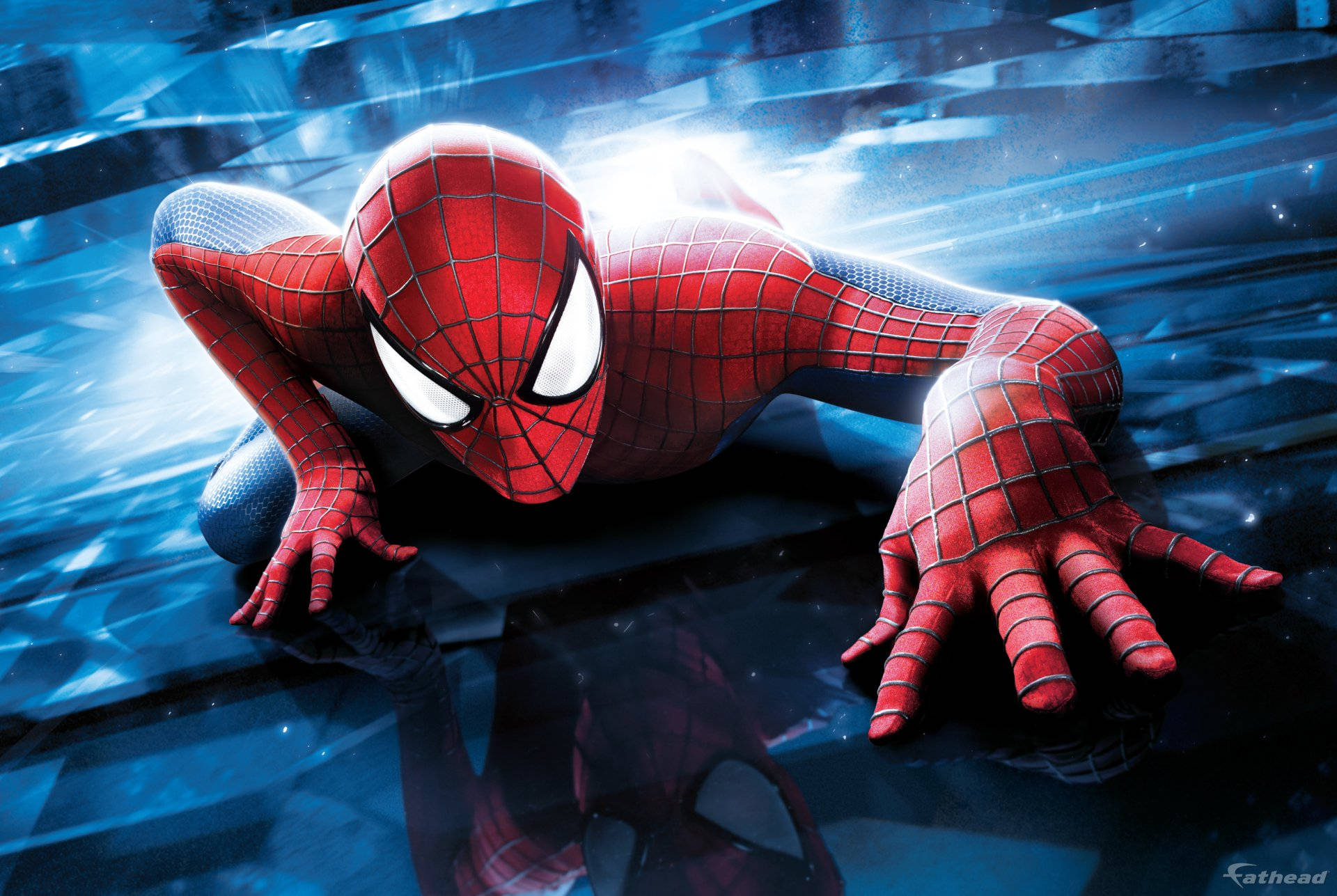 Crawling Spider Man 4k Background