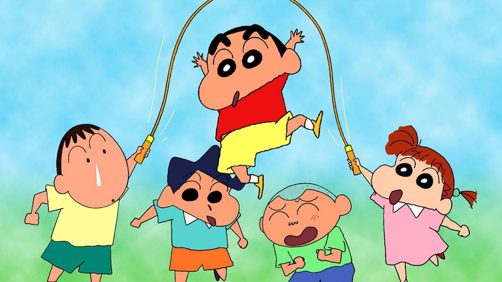 Crayon Shin Chan Jumping Rope Game