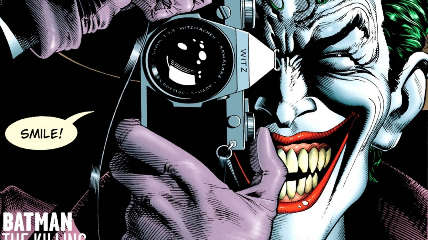 Crazy Joker Killing Joke Background