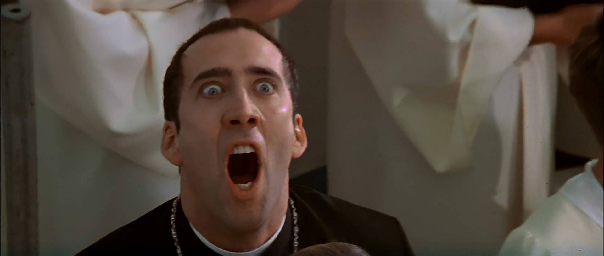 Crazy Nicolas Cage Meme Background