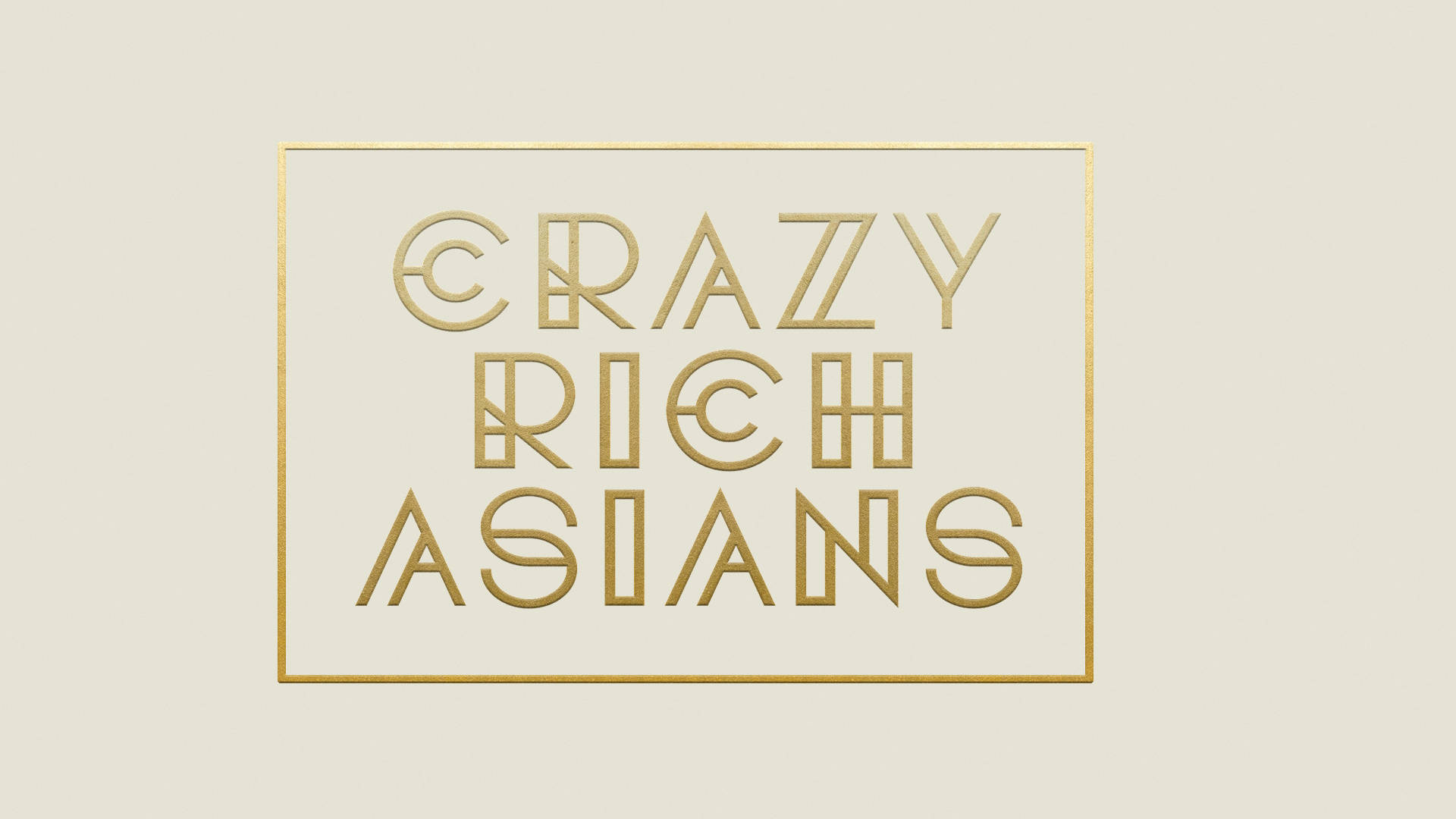 Crazy Rich Asians Digital Art Background