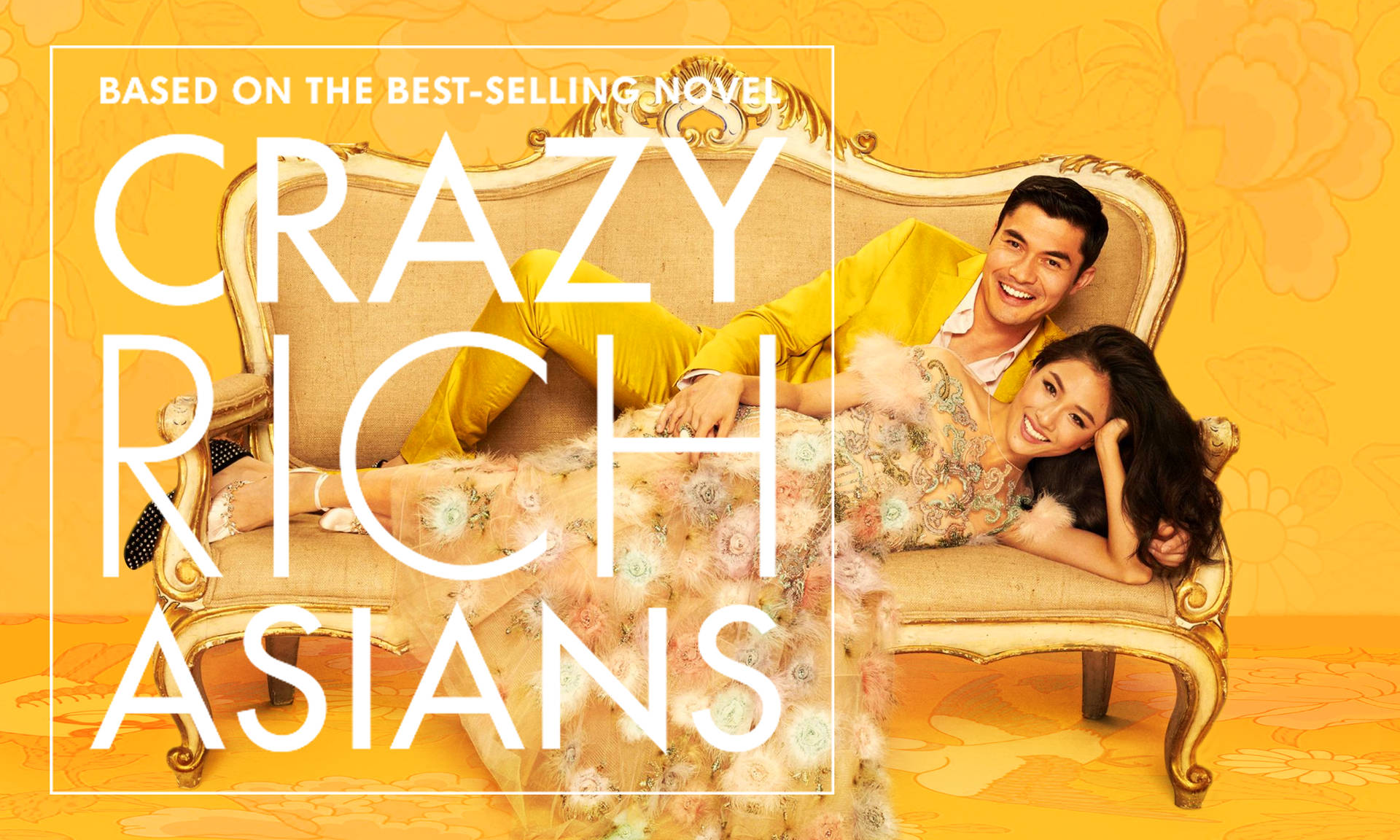 Crazy Rich Asians Golden Theme Shoot Background