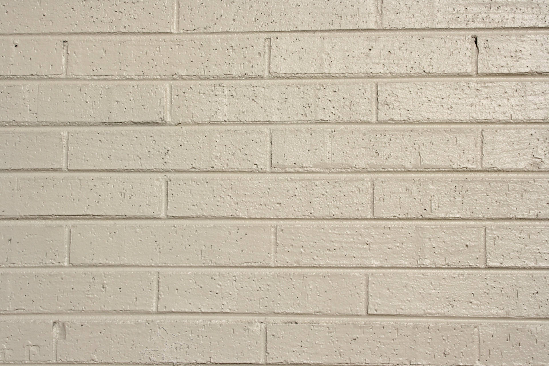 Cream-colored Brick Texture Background