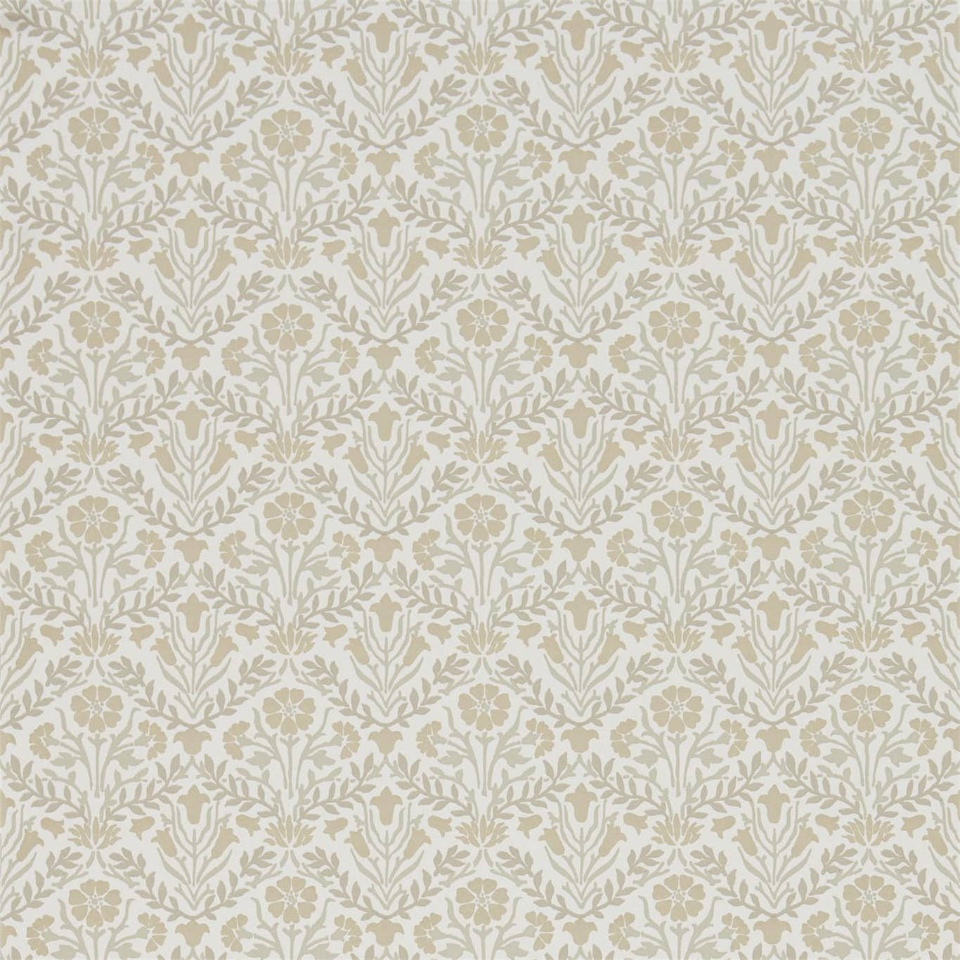 Cream Floral Pattern Background