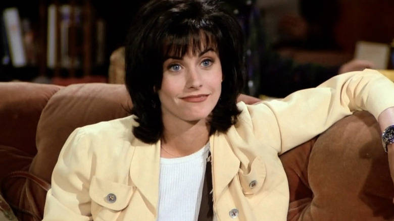 Cream Jacket Courteney Cox