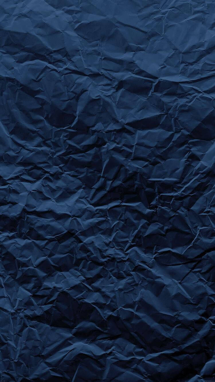 Creased Paper Aesthetic Dark Blue Hd Background