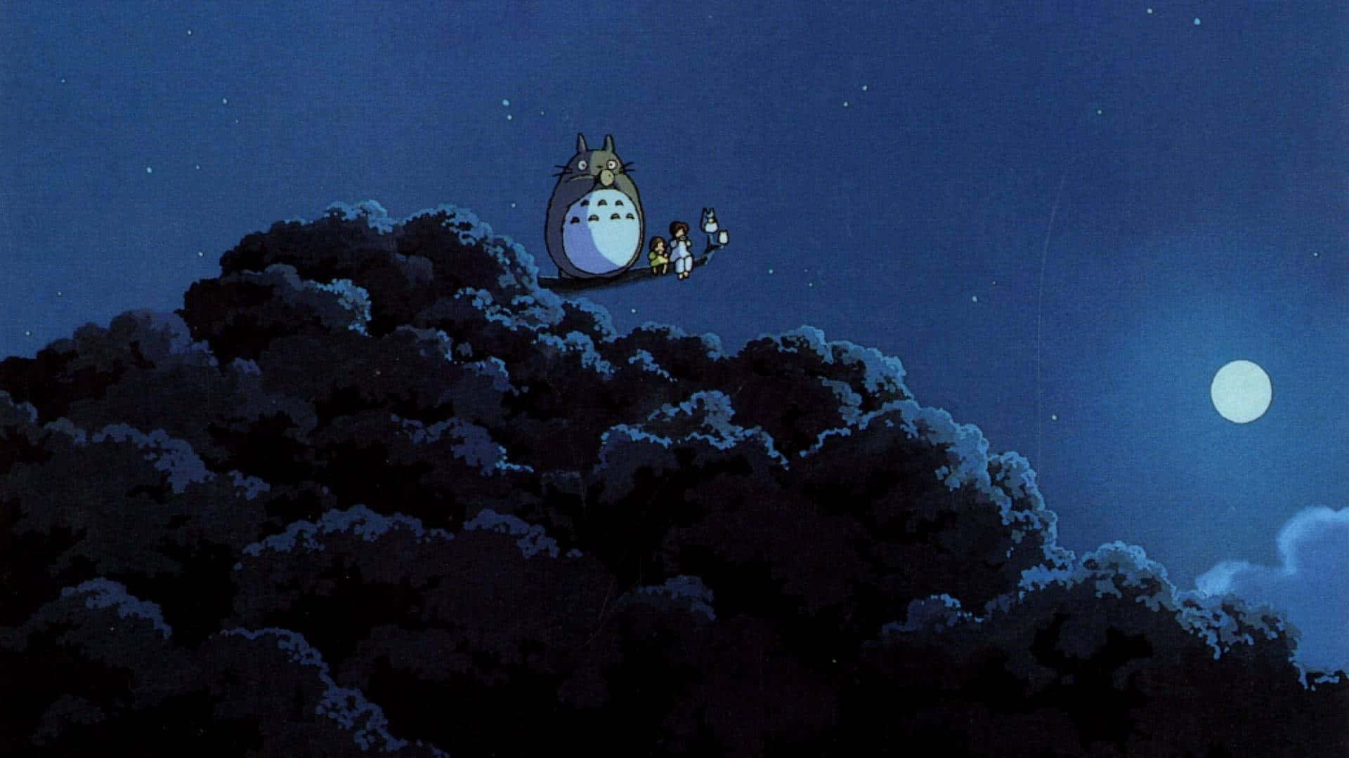 Create A Calm Working Environment With A Studio Ghibli Aesthetic Desktop Background