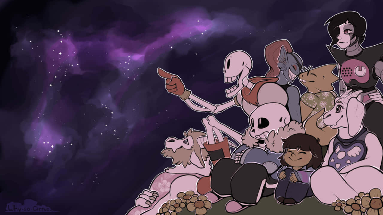 Create An Exciting Adventure With Undertale Desktop Background