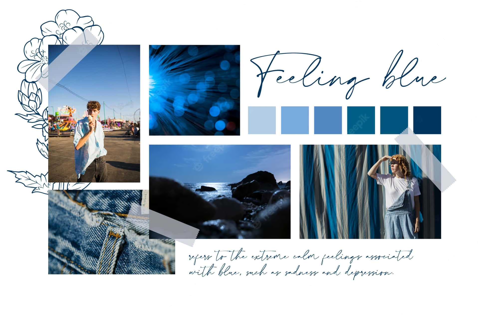 Create An Inspired Aesthetic With Calming Colors. Background