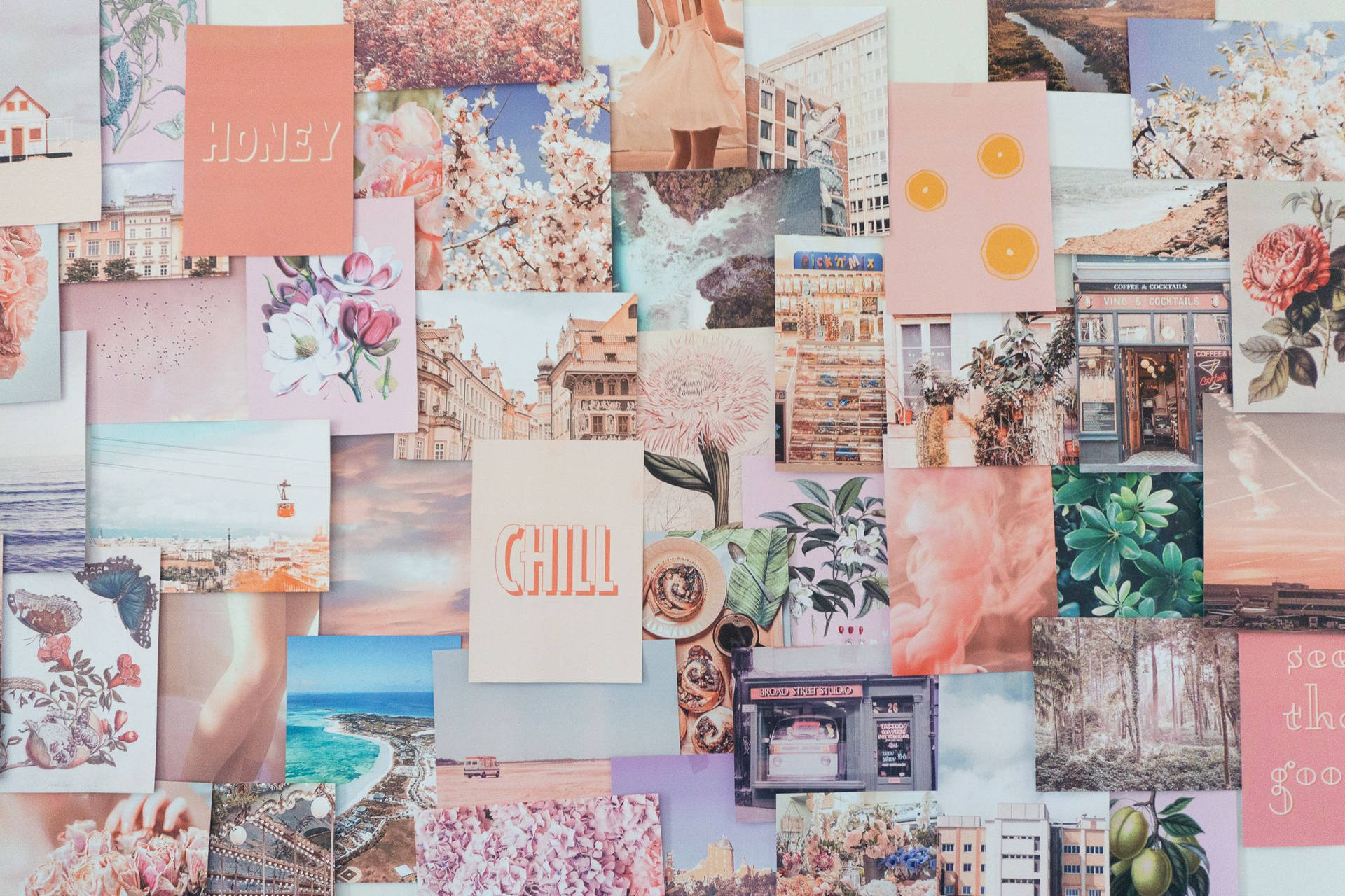 Create Beautiful Memories With A Cute Collage Background