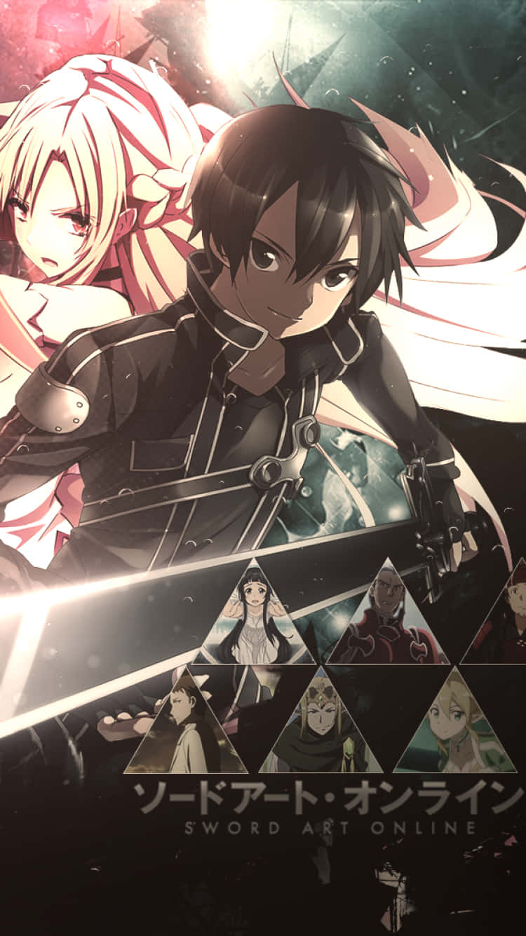 Create Your Own Adventure With Sword Art Online Iphone Background
