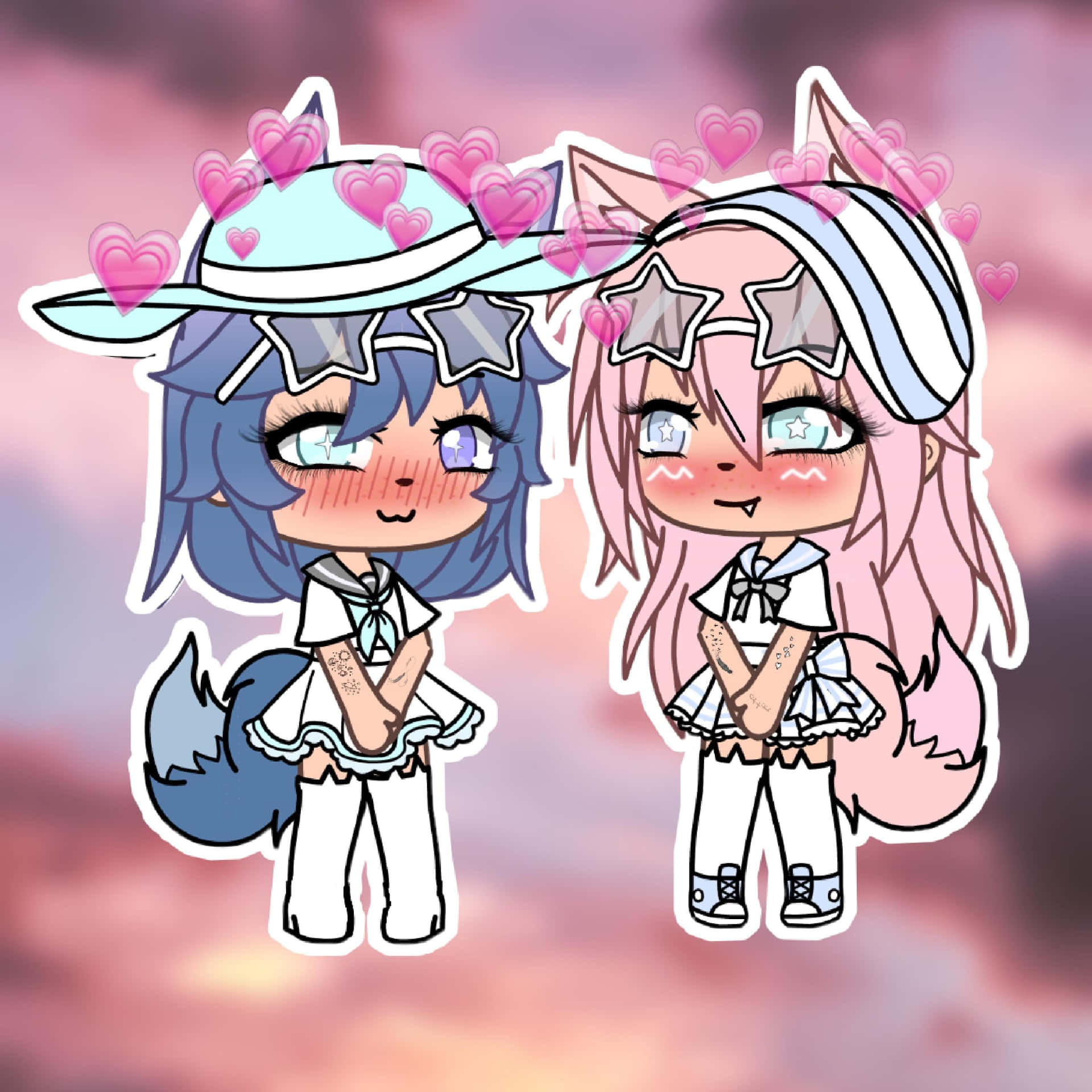 Create Your Own Character And Become Gacha Life Cute Background