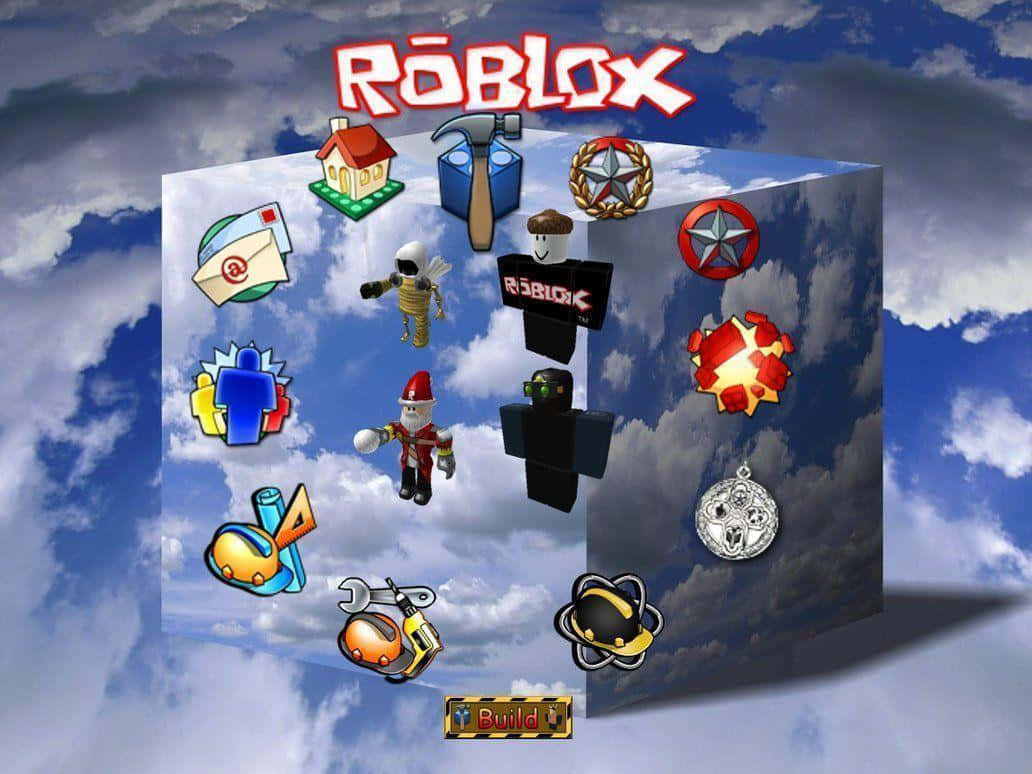 Create Your Own Roblox Character To Join A Virtual World Full Of Fun And Adventure Background