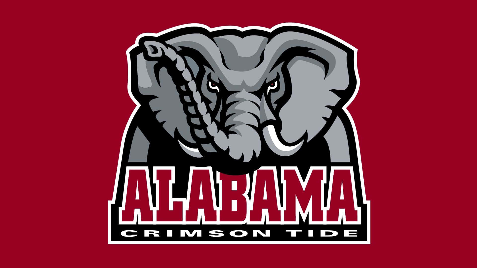 Creative Alabama Football Team Mascot Digital Art Background