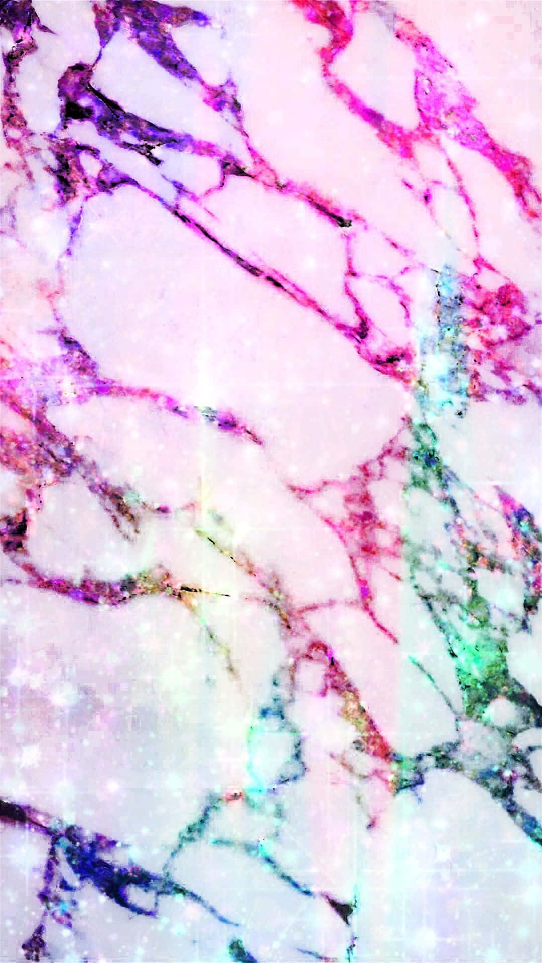 Creative And Unique Glitter Marble Design