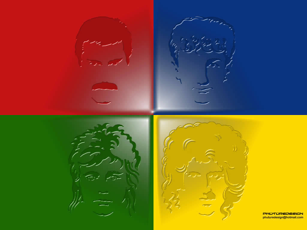 Creative Art Of The Band Queen Background