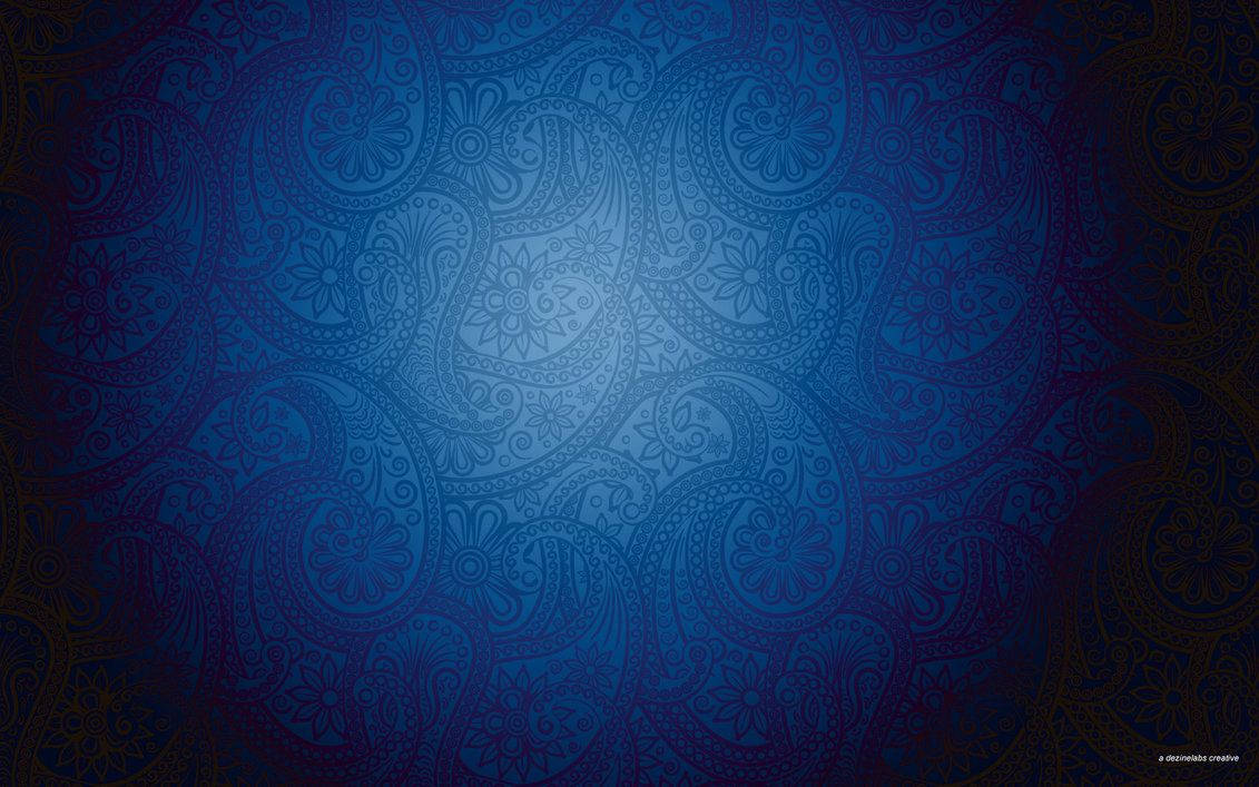 Creative Blue Abstract Art Background