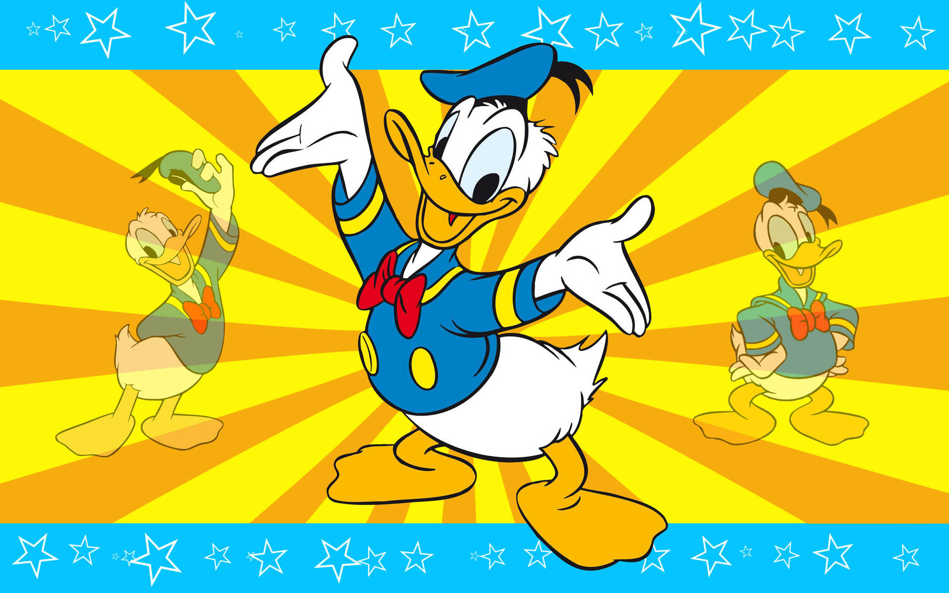 Creative Donald Duck Star