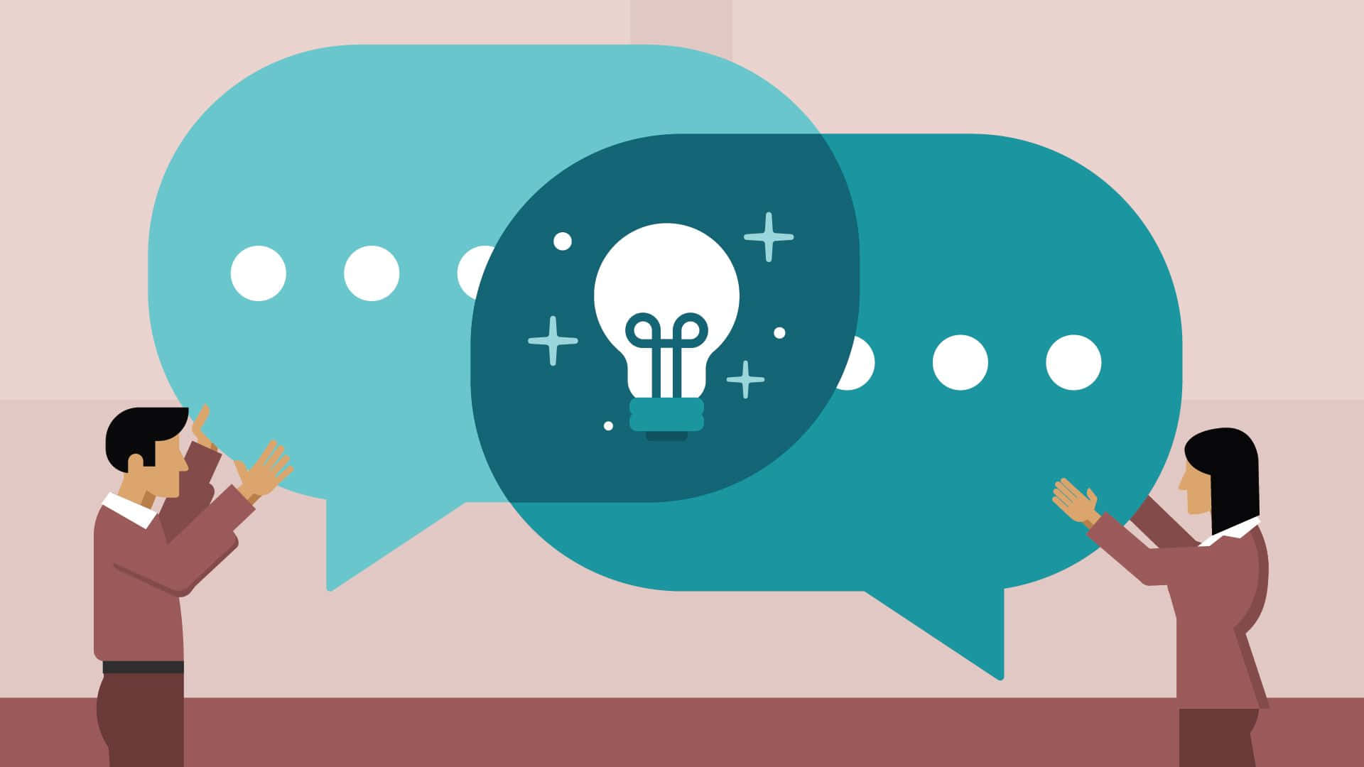 Creative Exchange Idea Sharing Background