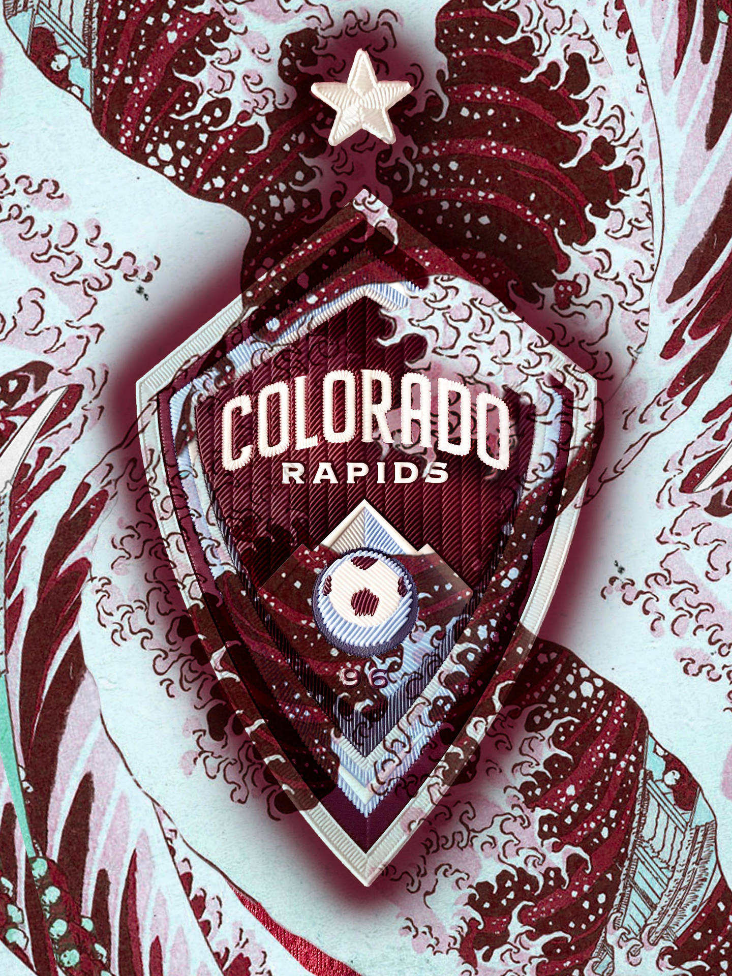 Creative Logo Colorado Rapids Background