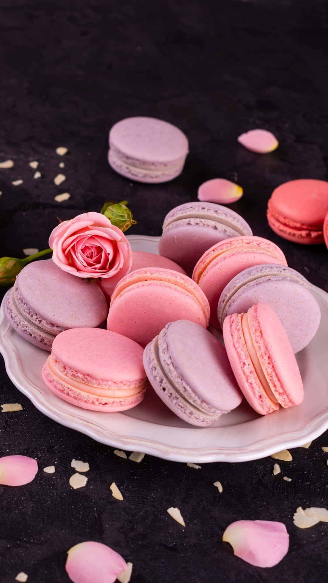 Creative Product Photo Of Macaron