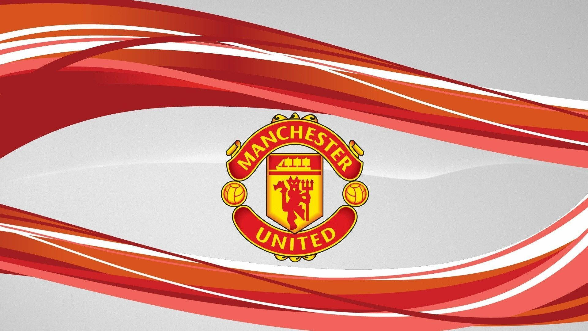 Creative Red Manchester United Poster Background
