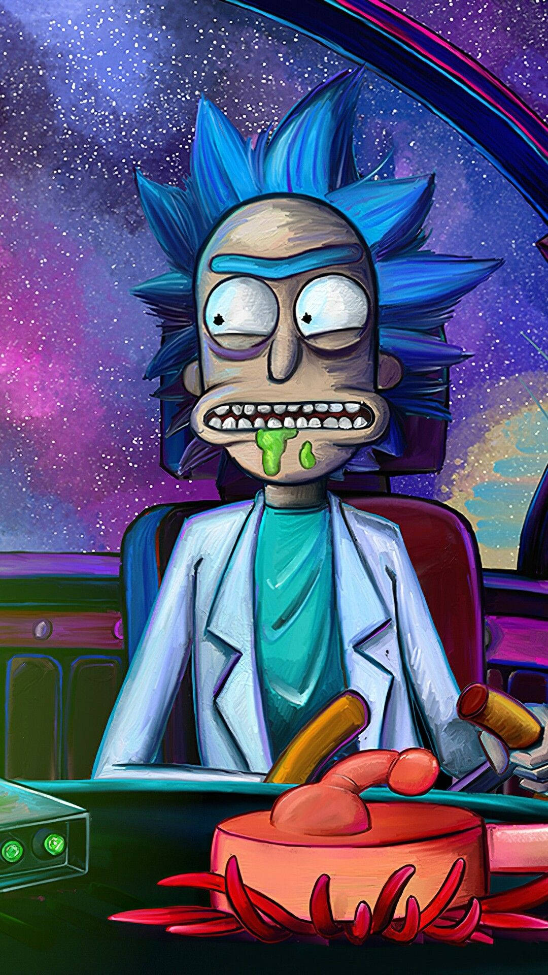 Creativity Is Key When You're Rolling Up Rick And Morty Inspired Doobies! Background