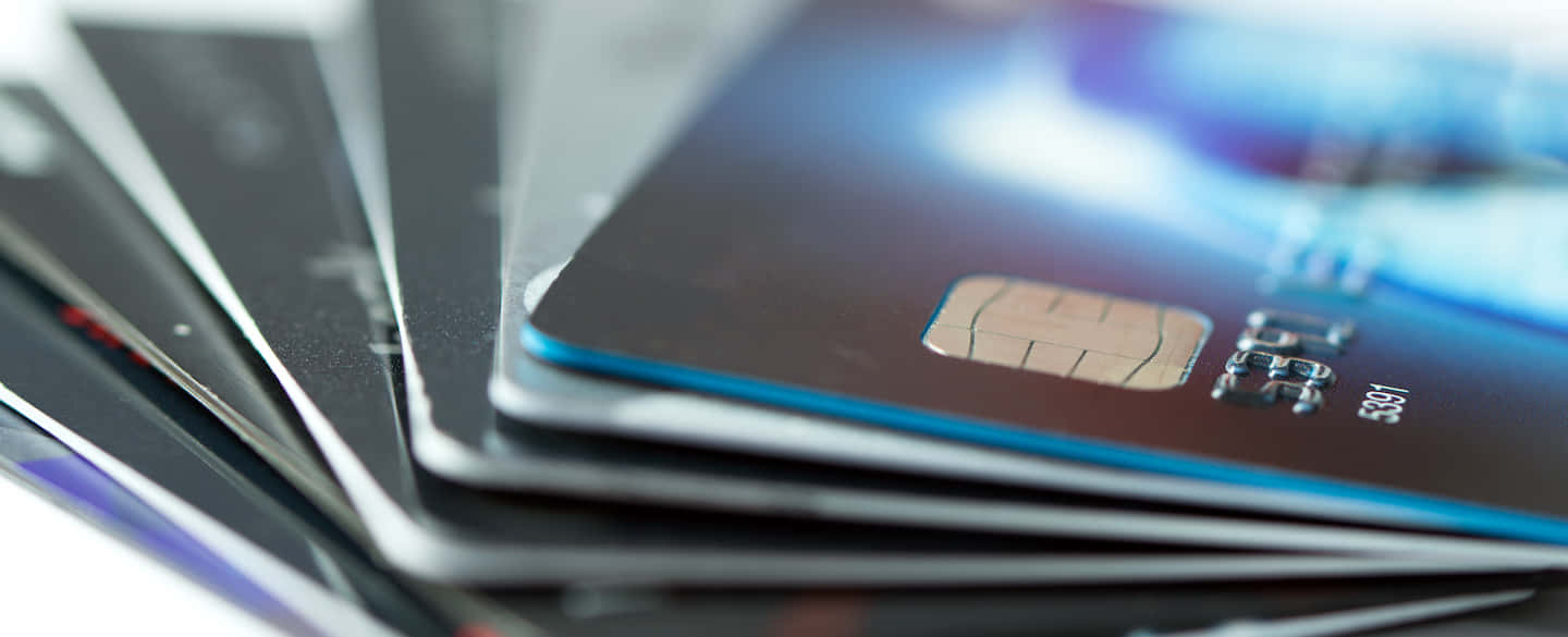 Credit Cards Close Up Background