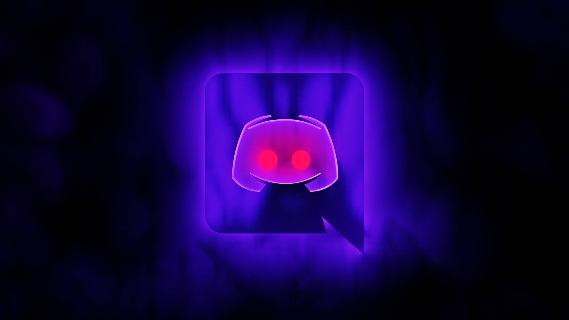 Creepy And Cute Discord Logo Background