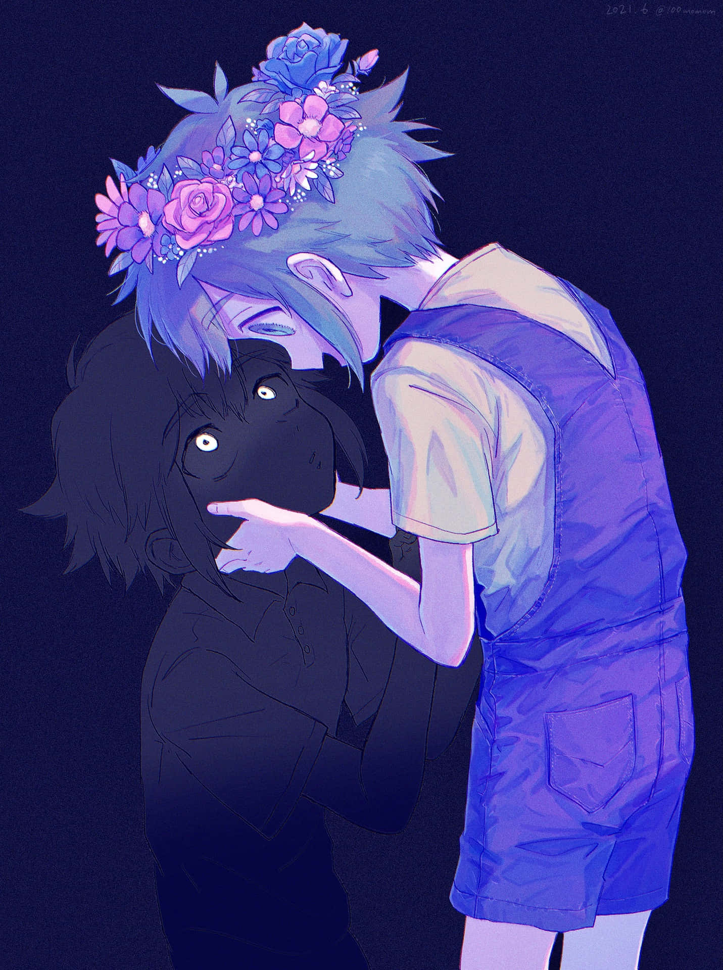 Creepy Basil From Omori Pfp