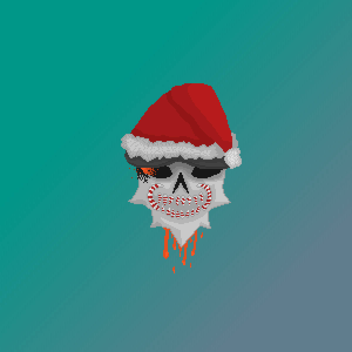 Creepy Christmas Pfp Background