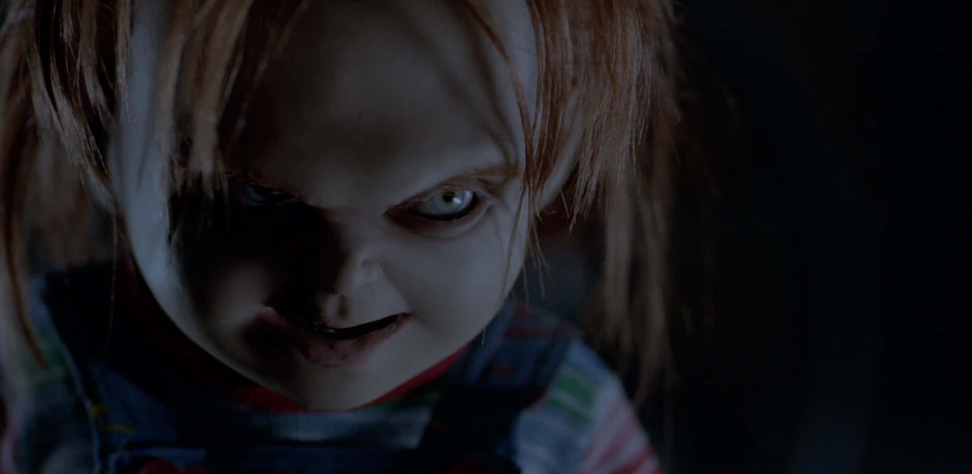 Creepy Doll Glare Background