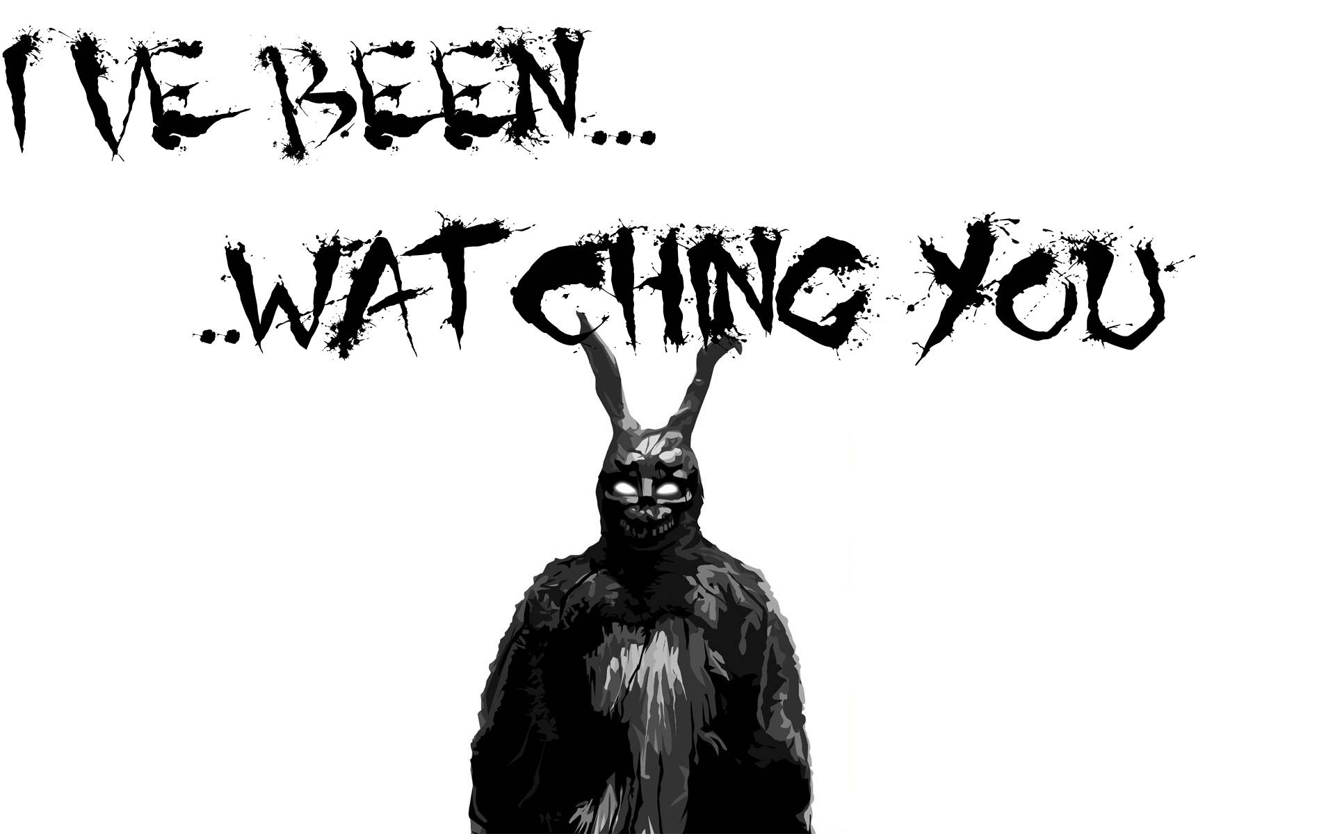 Creepy Donnie Darko Monster Background