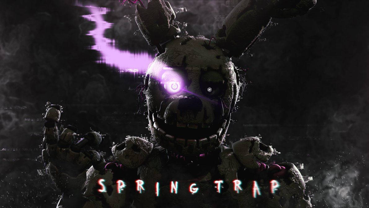 Creepy Fnaf Springtrap Glitch