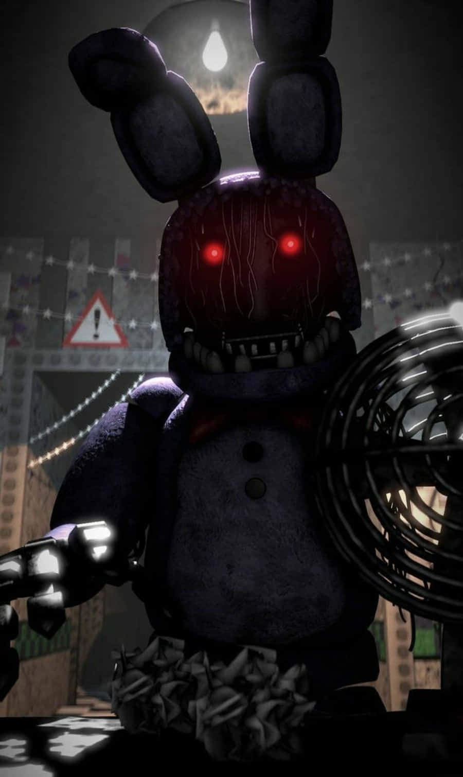 Creepy Springtrap From Five Nights At Freddy's Background
