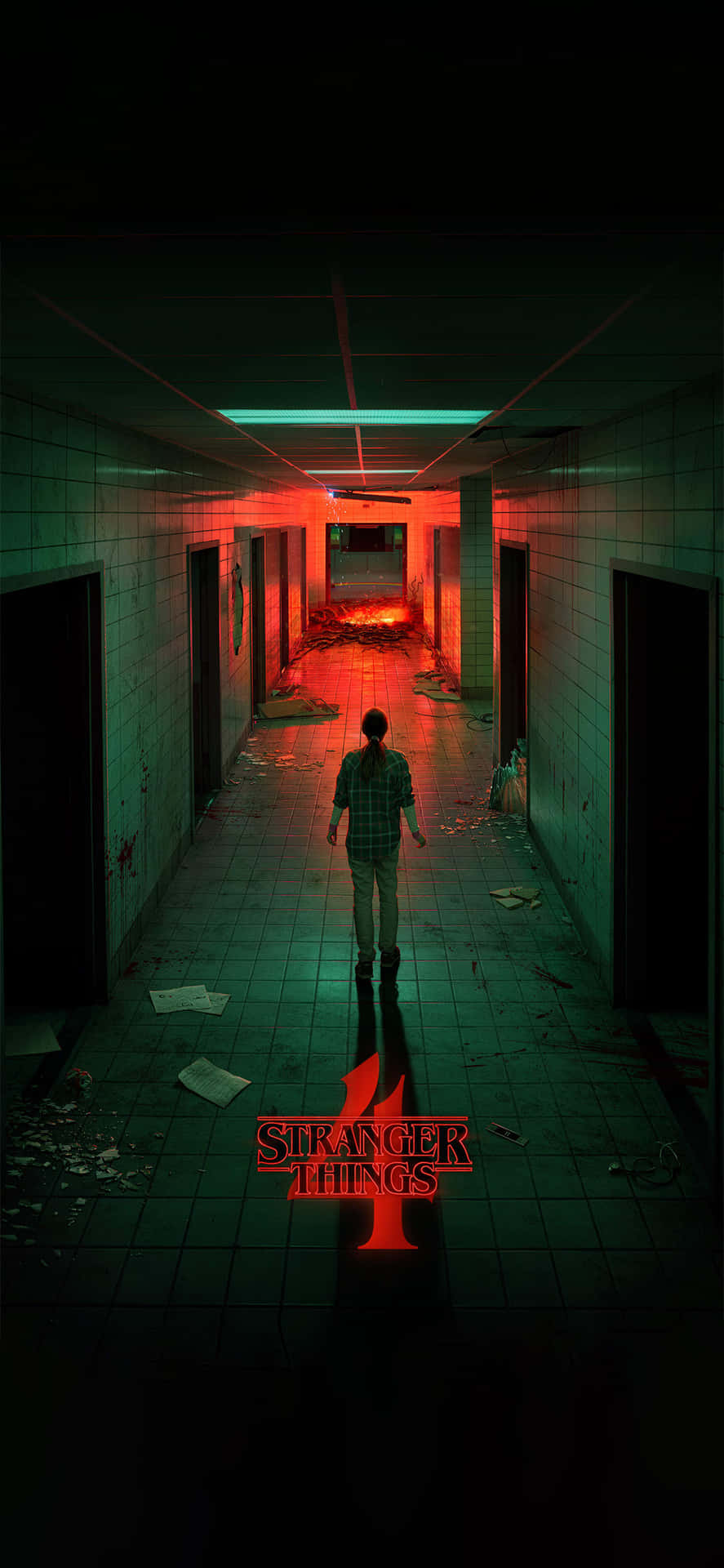 Creepy Stranger Things Hallway