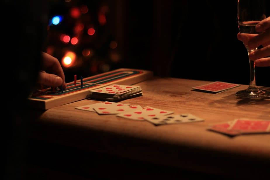 Cribbage Game Ambient Lighting Background