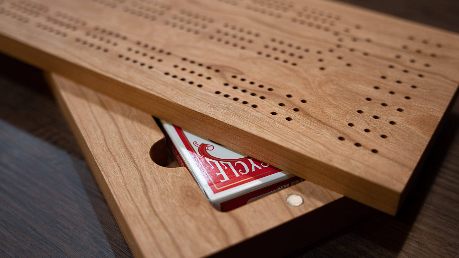 Cribbage Set And Bicycle Cards