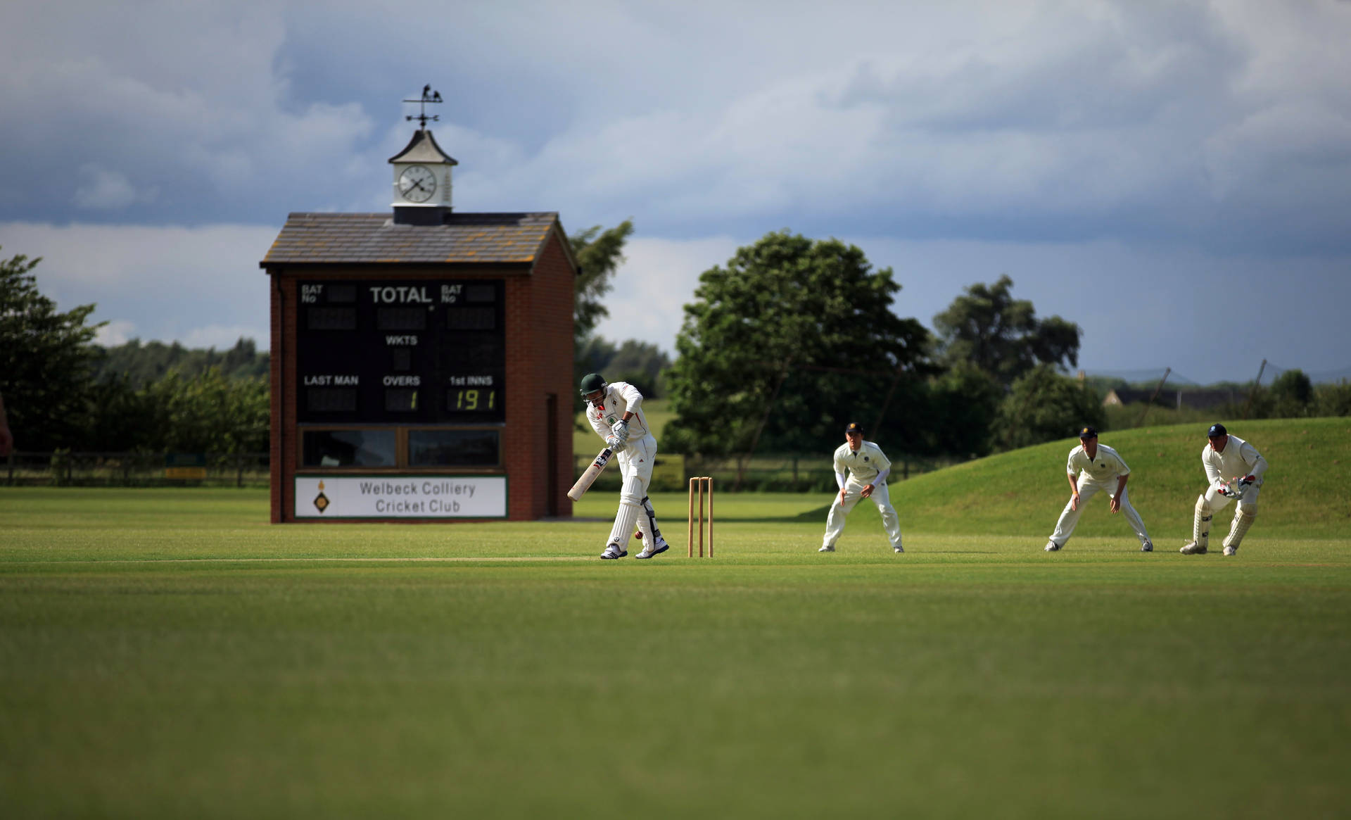 Cricket Huge Digital Scoreboard Background