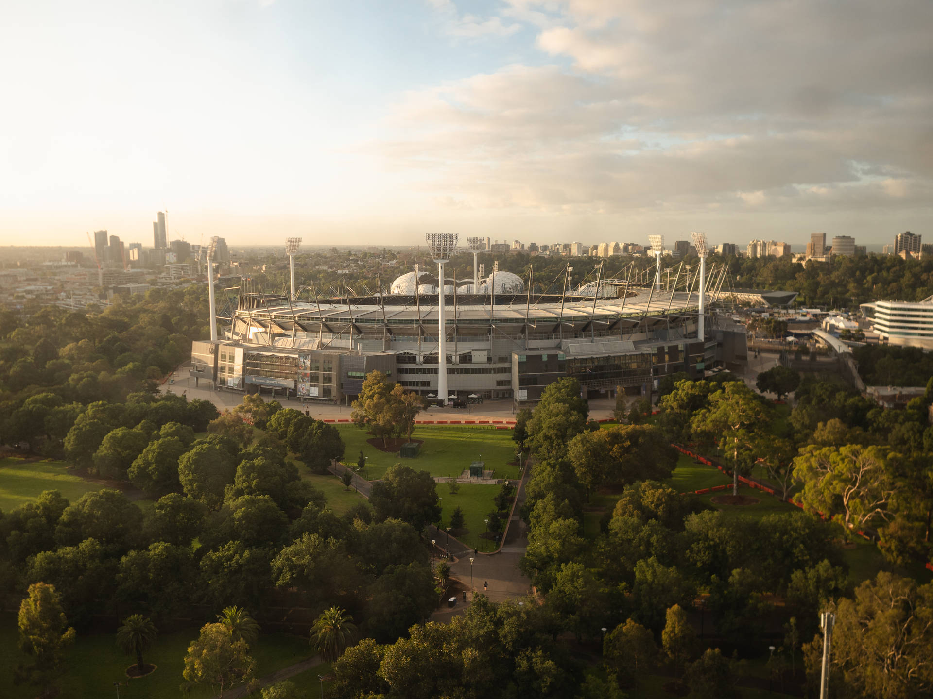 Cricket Melbourne Stadium Background